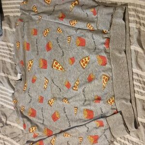 H $ M Divided 'fries over guys' woman's sweater S